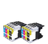 JCxYGAP Jeu de Cartouches d'encre LC79 à Haut rendement, 8 PK, Compatible avec LC75 LC71 MFC J430W MFC J280W