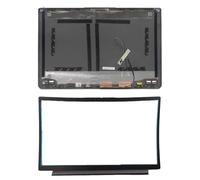 JCxYGAP LCD Couverture du Couverture ÉCRAN Court DE Palm Rest Cover DE LA Pall pour 15ITL6 15ADA6 15ALC6 15ABA7 2021 Compatible Ordinateur Portable avec 3 modèles de 15 Pouces(Silver Gray AB)