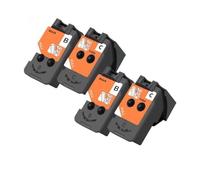 JCxYGAP QY6-8002 QY6-8018 Print Head Compatible avec la Cartouche d'encre CA91 CA92 Compatible avec G1400 G1410 G2400 G2410 G3400 G3410 G4400 G4410(2BLACK 2COLOR)