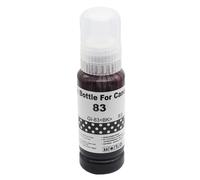 JCxYGAP Recharge de Colorant Encre GI43 GI83 GI43 Bouteille d'encre à Base d'eau 6 Couleurs Compatible Compatible avec Les imprimantes G540 G640 Encre Reild Encre(BK - 6 PCS)