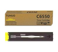 JCxYGAP Remplacement Compatible C6550 Color Toner Compatible avec DocUncentre C5065 C540I C6650I C6500 C5400 Les imprimantes fonctionnent comme Une Cartouche(Yellow-600g)