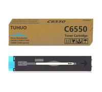 JCxYGAP Remplacement Compatible C6550 Color Toner Compatible avec DocUncentre C5065 C540I C6650I C6500 C5400 Les imprimantes fonctionnent comme Une Cartouche(Cyan-600g)