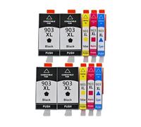JCxYGAP Remplacement Compatible de la Cartouche d'encre pour 903xl 903xl Fonctionne avec OfficeJet Pro 6950 6960 6970 6975 imprimantes(10PK)