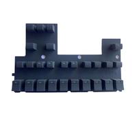 JCxYGAP Tampon en Caoutchouc conducteur Compatible avec Keyin Korg PA700 Electronic Keyboard Fonction Key(The Right Side)