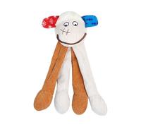 Jcy911 Jouet froissé auto-divertissant pour chiens de taille moyenne et grande à mâcher, adapté aux molaires, pour jouer seul à la maison, jouet compagnon parfait Jcy911 (D, 33 x 20 cm)