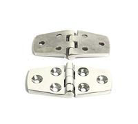 JCYANG 2 PCS Durable 304 Bateau en Acier Inoxydable/charnière de Porte Stamping Cabinet Marine Matériel 76 * 38 * 4mm Charniere