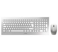 JD-0310GB Ensemble clavier et souris sans fil Blanc/argenté DW 8000