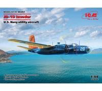 Jd-1d Invader, U.S.Marine Utility Avion 1:48 Plastique Model Kit Icm