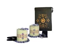 JD Fire Poi pour débutant 50 mm - Kit de base Fire Poi - Comprend un sac de jonglage en cascade