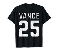 JD Vance 2025 Numéro 25 pour l'élection présidentielle américaine T-Shirt