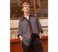 JD Williams Anthology By JD Williams Black Premium Stripe Shirt Black EU 36 (UK 8)