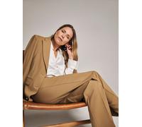 JD Williams Anthology by JD Williams Natural Premium Straight Leg Twill Trousers