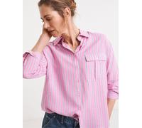 JD Williams Chemise JD Williams rayée décontractée Rose EU 44 (UK 16)