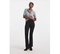 JD Williams JD Williams Black Highwaist Supersoft Denim Bootcut Jeans