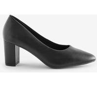 JD Williams JD Williams Black Super Comfort Flexible Court Shoes In Extra Wide Fit Black EU 38 (UK 5)