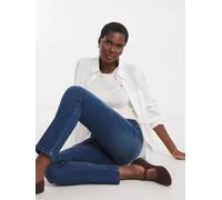 JD Williams JD Williams Blue High Waist Super Stretch Slim Leg Jeans