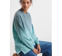 JD Williams JD Williams Cannon Blue Classic Longline Crew Neck Sweatshirt