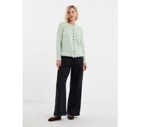 JD Williams JD Williams Green Frill Knit Cardigan