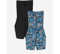 JD Williams JD Williams Noir/léopard combinaison 2 Lot