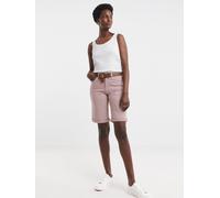JD Williams JD Williams Pink 24/7 Denim Knee Length Shorts Pink EU 50 (UK 22)