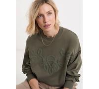 JD Williams Sweat-shirt brodé JD Williams Placement Appliqué