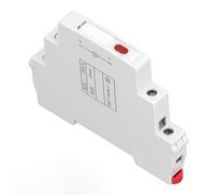Jd9\U2011h1d Din Rail Mount Indicator Led Ac Dc 20 Ma Led Rail Light For Indicating Telecommunication Signal Electrical Etc. (Red)