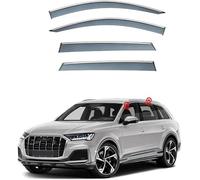JDAJDKLAJ Déflecteur de Pluie pour Audi Q7 MK2 4M 2016 2017 2018 2019 2020 2021.véhicules à moteurfenêtre de Voiture Déflecteurs pour Auto Déflecteurs de Vent Déflecteur d'air