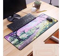 Jdble Dessin Animé Anime Épaississant Grand Tapis De Souris|Sport De Jeu|Clavier De Bureau|Verrouillage Grand Et Long|800 * 300Mm@Style 6