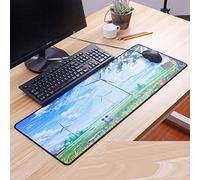 Jdble Dessin Animé Anime Épaississant Grand Tapis De Souris|Sport De Jeu|Clavier De Bureau|Verrouillage Grand Et Long|800 * 300Mm@Style 7