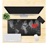 Jdble Épaississez Le Tapis D'Ordinateur De Souris Surdimensionné|Jeu De Sport|Bureau Tapis De Ménage De Bureau|Clavier|Apprentissage De Couture De Bureau|600 * 300Mm@Style 14_600X300Mm_3Mm