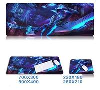 Jdble Tapis De Souris De Jeu | Grand Format | Bloc-Notes De Bureau | Bloc-Notes Anime | Bloc-Clavier Ligue Hero | 900X400-4Mm_1000X500Mm_Style 12