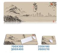 Jdble Tapis De Souris De Jeu | Grande Taille | Tapis De Bureau | Tapis D'Ordinateur Anime | Clavier De Ligue Hero | 900X400-1000X500Mm_Style 9_4Mm