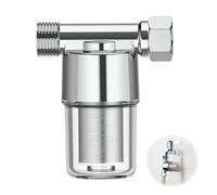 JDBlissful Filtre Calcaire Douche, Matériau Cuivre pur, Filtre en Acier Inoxydable, Filtre Eau Douche Anti Calcaire, Filtre de Tuyau D'arrosage pour Entrée, pour Salle de Bain ou Cuisine