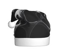 JDbncxe Chapeau de Noël imprimé exposition d'œuvres d'art pour adultes - Chapeau de Père Noël unisexe, cadeaux de Noël, Nouvel An, couvre-chefs festifs de vacances