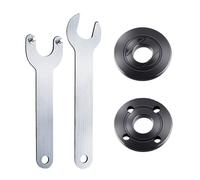 JDCMEI 4 Pièces Clés D'angle pour Meuleuse, Clé à Bride pour Meuleuse D'angle, Kit D'écrous à Bride, Clé À Molette Pour Meuleuse Accessoires Meuleuses D'Angle pour Plusieurs Modèles Meuleuses D'angle