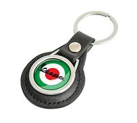JDDRCASE Porte-clés de Moto Key Key Billing Compatible with Piaggio Vespa Primavera Sprint GTV GTV 50 150 300 etc (Couleur : Pattern B, Size : 43mm)