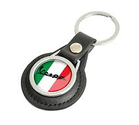JDDRCASE Porte-clés de Moto Key Key Billing Compatible with Piaggio Vespa Primavera Sprint GTV GTV 50 150 300 etc (Couleur : Pattern D, Size : 43mm)