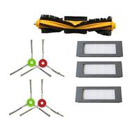 Jdeijfev 8 Pcs Nouveau Rouleau Brosse Latérale Brosse Filtre pour Ozmo 900 DN5G Robot Aspirateur Accessoires
