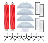 Jdeijfev Accessories Kit for S7,S7 MaxV Plus,S7 MaxV Ultra,S7 MaxV Robot Vacuum Main Side Brushes Filters Mops