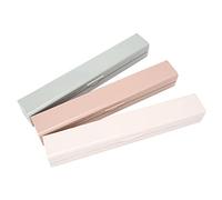 Jdeijfev Lot de 3 distributeurs de film plastique pour emballage alimentaire - Organiseur de cuisine en aluminium / papier ciré