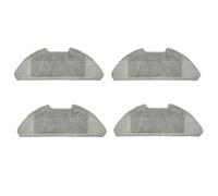 Jdeijfev Lot de 4 chiffons pour aspirateur robot Mi Robot Mop 2 Lite/Pro/MJSTL/MJST1SHW