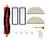 Jdeijfev Pour E5 S5 Max S6 MaxV Robot Aspirateur et Vadrouille Filtre HEPA Brosses Côté Principal Brosses Vadrouille Tissu Pièces De Rechange