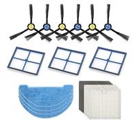 Jdeijfev Pour V8S X750 X785 V80 Robot Aspirateur Pièces De Rechange Brosse Latérale Hepa Filtre Vadrouille Chiffon