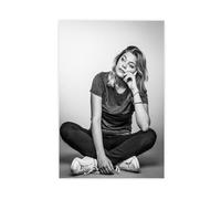 Jdekaec Poster sur toile Singer Louane Emera 5 - Décoration de chambre à coucher - Paysage sportif - Décoration de bureau - Cadeau sans cadre - 30 x 45 cm