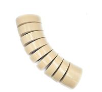 JDEL Ruban de masquage pour Peinture, 50 m x 19 mm, Tour de 16 Rouleaux, crème, 18 x 50