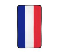 JDFHGNU Serviette de plage drapeau français, serviette de bain douce et très absorbante, grande serviette décorative, hôtel, salle de sport et spa, 40,6 x 71,1 cm