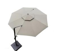 JDFVHJF 3.0m 3.5m parasol déporté 8 Baleines Toile De Rechange Rond Bâche pour Parasol en Polyester imperméable