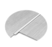 JDFVHJF Barre seuil de Porte Aluminium 3X90CM pour jonction parquet carrelage(Size:6mm,Color:Argent)