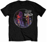 JDGAALML Charlie Parker- Unisex T-Shirt Chasin The Bird Hollywood Manches Courtes(Medium)