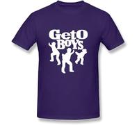 JDGAALML Glorious Return Men's The Geto Boys Logo T-Shirts Black Manches Courtes(XX-Large)
